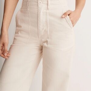 Madewell The Perfect Wide-Leg Pant Utility Edition size 25